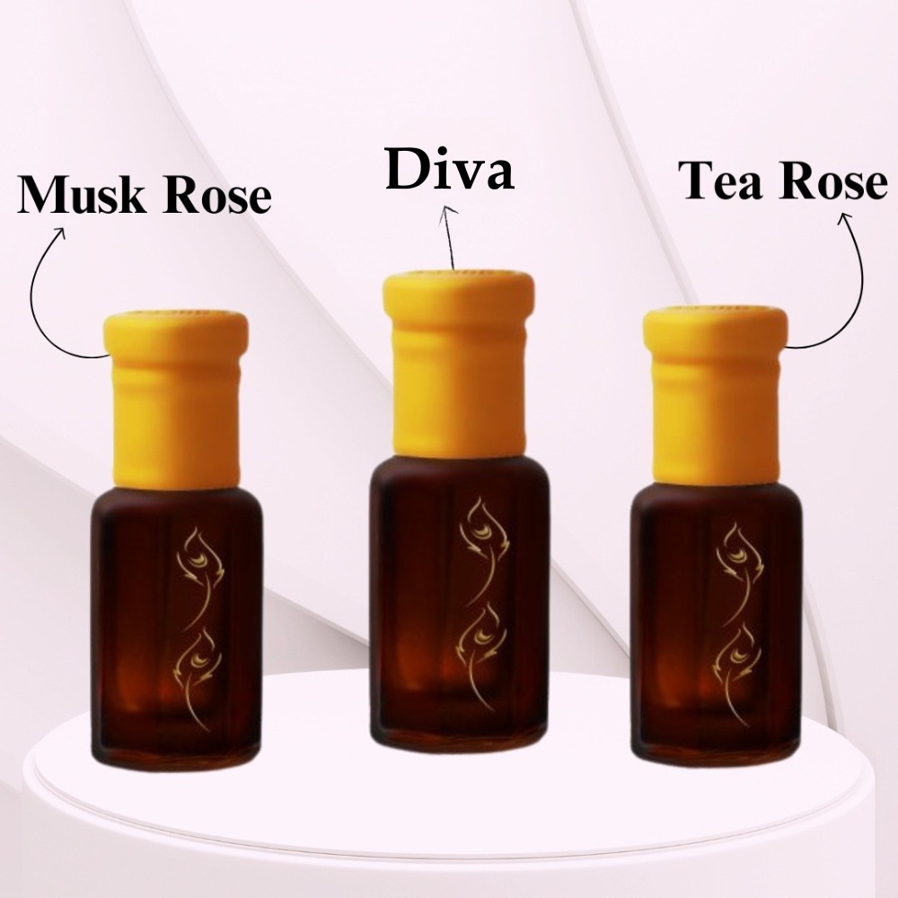Musk Rose, Diva and Tea Rose